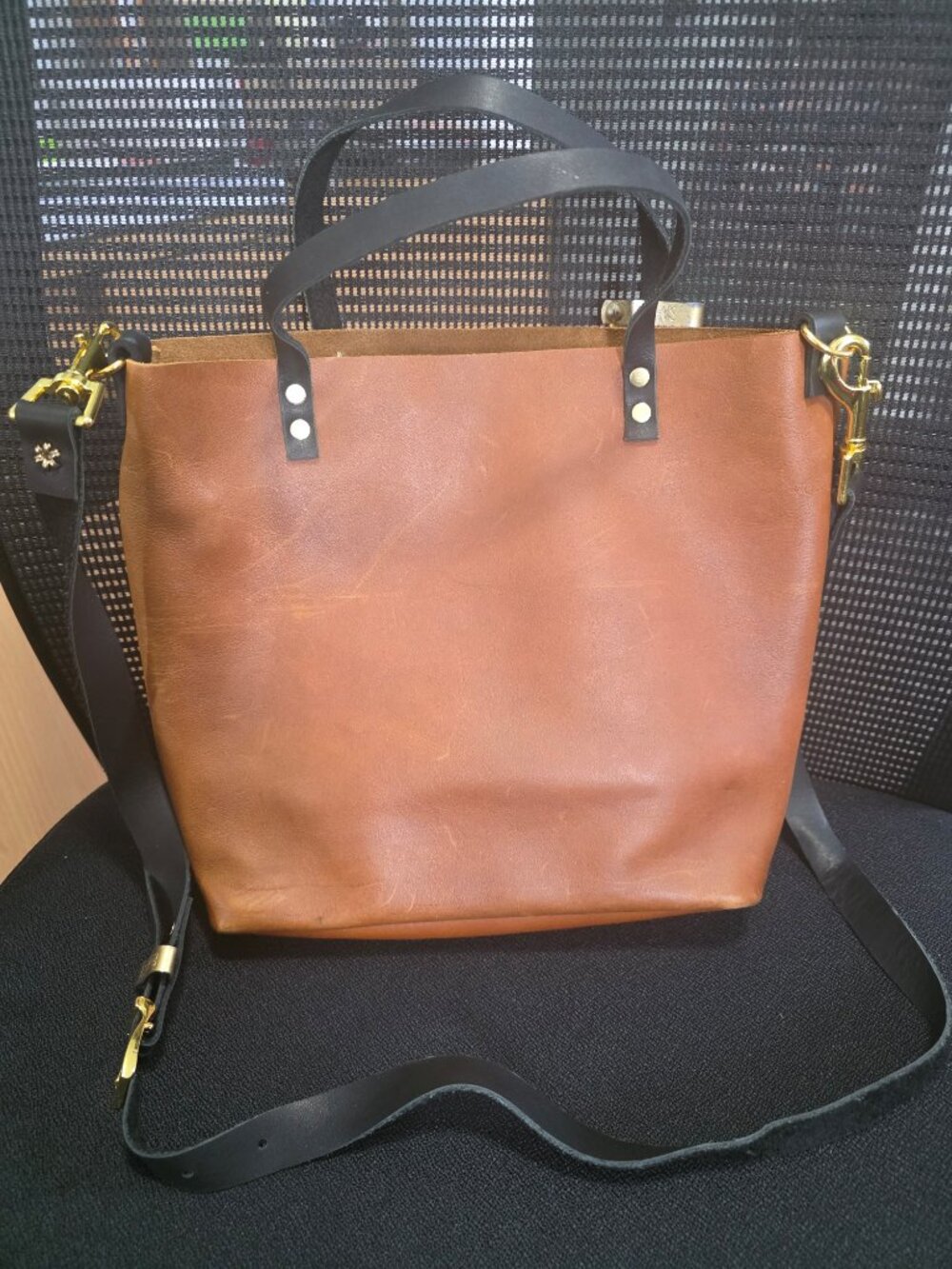 Home State Made Leather small tote - Picture 2 of 6